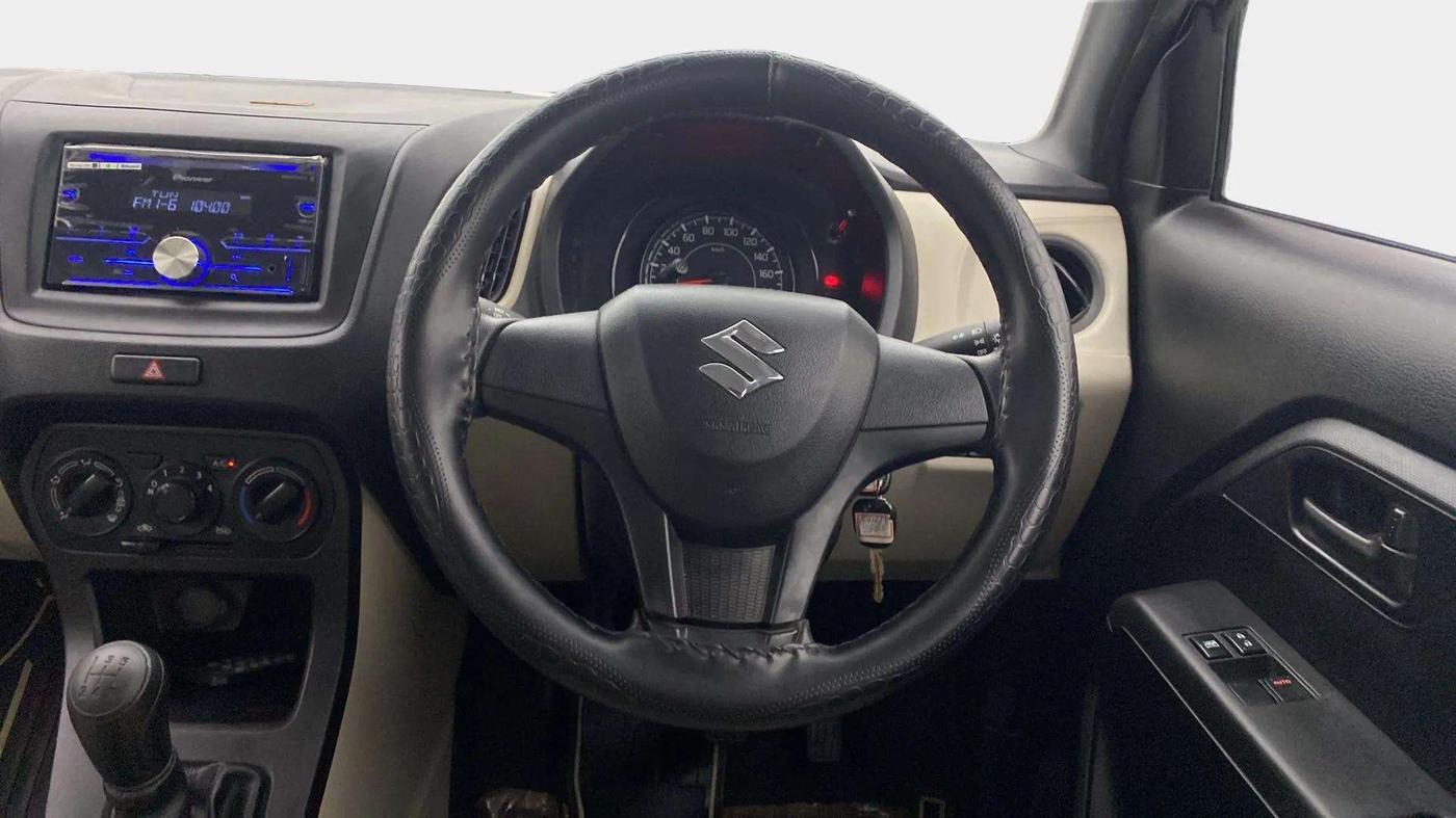 2023 Maruti New Wagon-R LXI 1.0, Petrol, Manual, 7,853 km, Steering Wheel Close Up