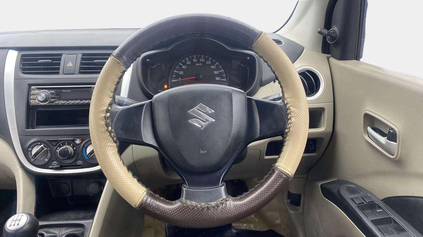 2015 Maruti Celerio VXI, Petrol, Manual, 94,440 km, Steering Wheel Close Up