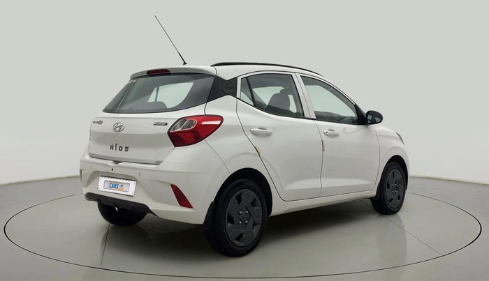 2022 Hyundai GRAND I10 NIOS MAGNA CORPORATE EDITION 1.2 KAPPA VTVT, Petrol, Manual, 5,055 km, Right Back Diagonal