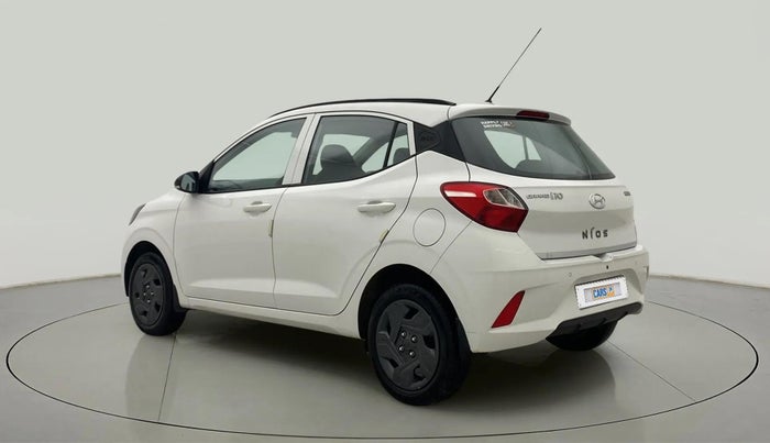 2022 Hyundai GRAND I10 NIOS MAGNA CORPORATE EDITION 1.2 KAPPA VTVT, Petrol, Manual, 5,055 km, Left Back Diagonal