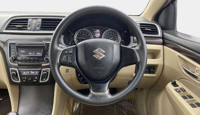 2016 Maruti Ciaz ZXI, Petrol, Manual, 51,756 km, Steering Wheel Close Up