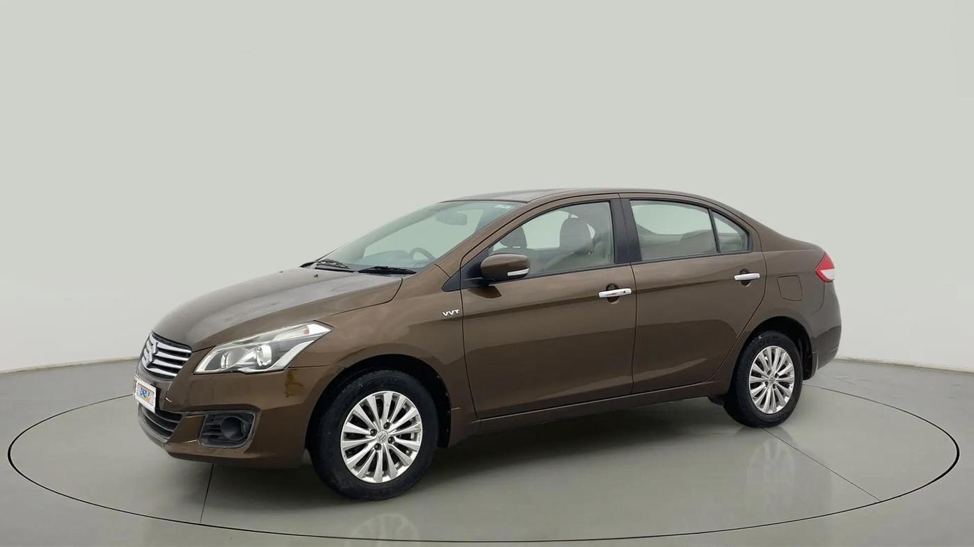 2016 Maruti Ciaz ZXI, Petrol, Manual, 51,951 km, Left Front Diagonal