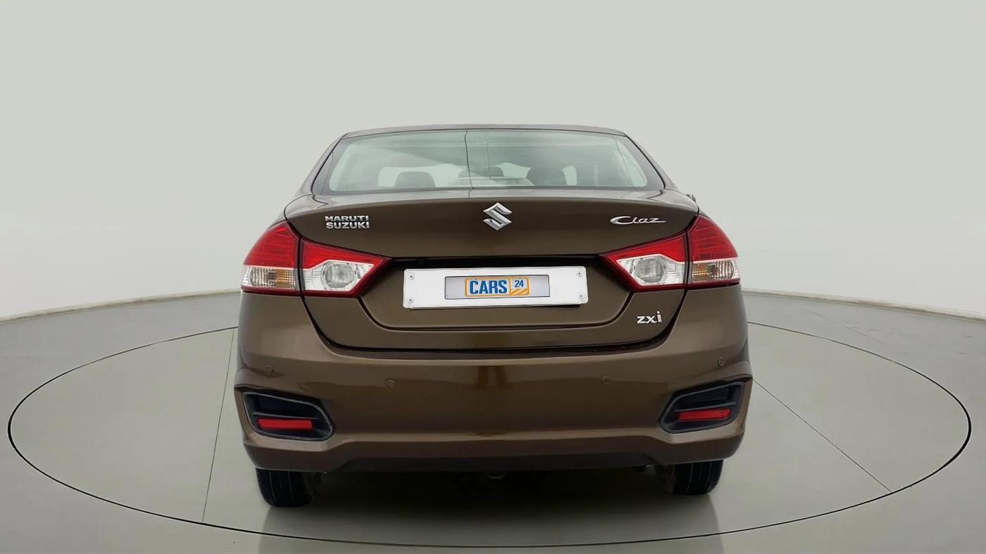 2016 Maruti Ciaz ZXI, Petrol, Manual, 51,951 km, Back/Rear