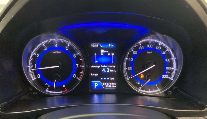 2018 Maruti Baleno ALPHA CVT PETROL 1.2, Petrol, Automatic, 65,571 km, Odometer Image