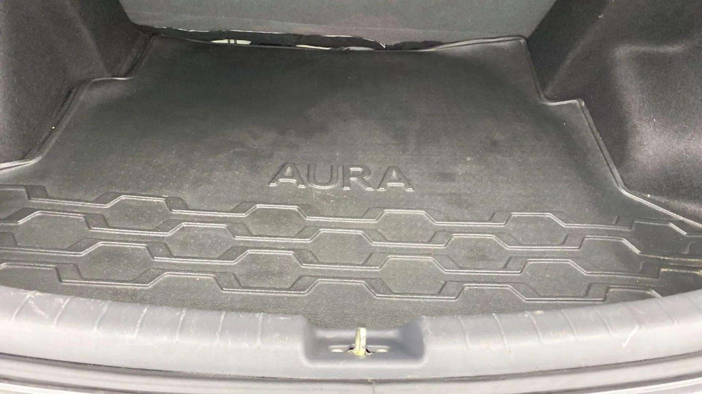 2022 Hyundai AURA SX 1.2, Petrol, Manual, 25,690 km, Boot Inside