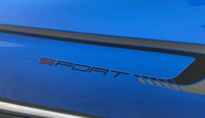 2019 Tata NEXON XMA PETROL, Petrol, Automatic, 12,818 km, Driver-side door - Graphic sticker