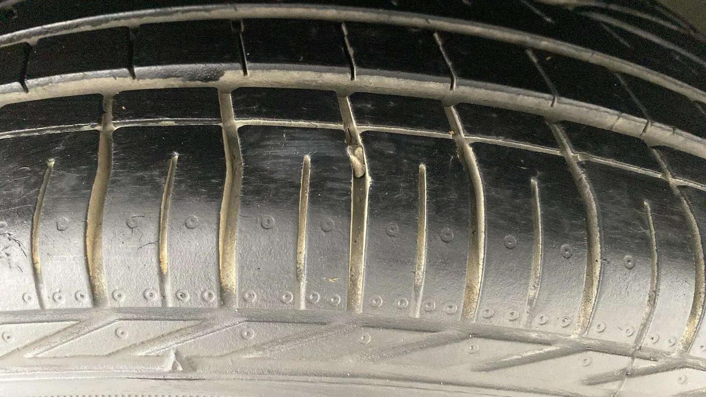 2019 Tata NEXON XMA PETROL, Petrol, Automatic, 12,818 km, Left Rear Tyre Tread