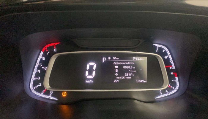 2020 KIA SONET GTX PLUS 1.0 DCT, Petrol, Automatic, 31,048 km, Odometer Image