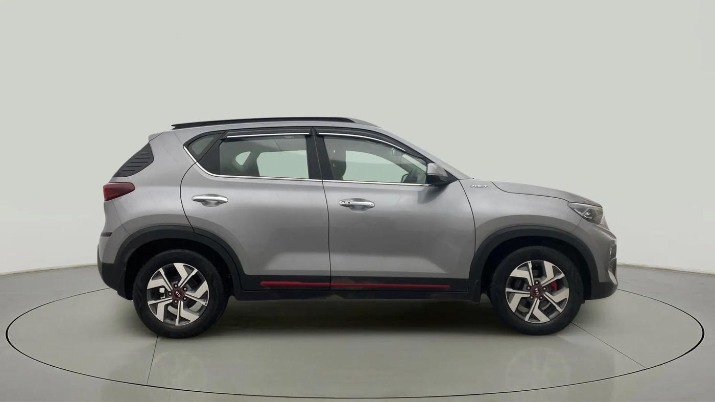 2020 KIA SONET GTX PLUS 1.0 DCT, Petrol, Automatic, 31,048 km, Right Side View
