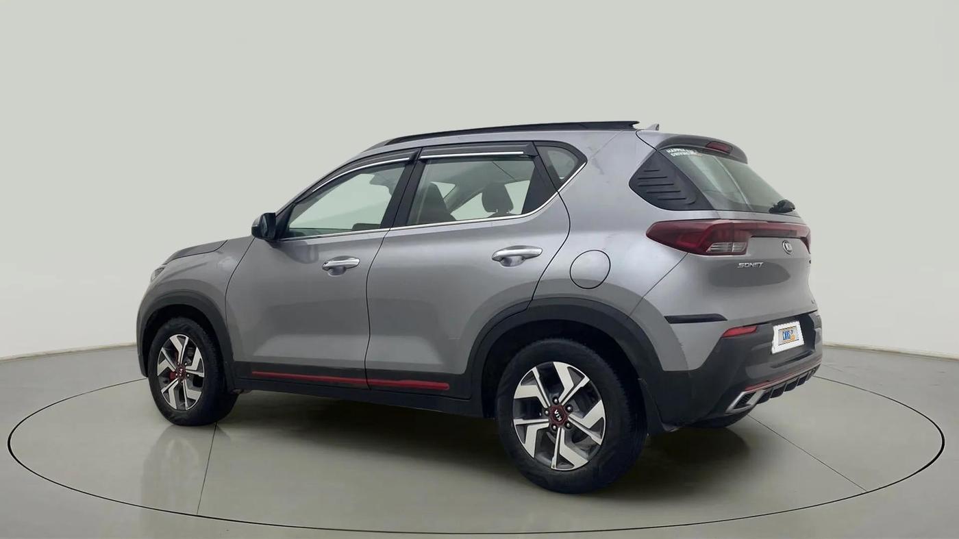 2020 KIA SONET GTX PLUS 1.0 DCT, Petrol, Automatic, 31,048 km, Left Back Diagonal