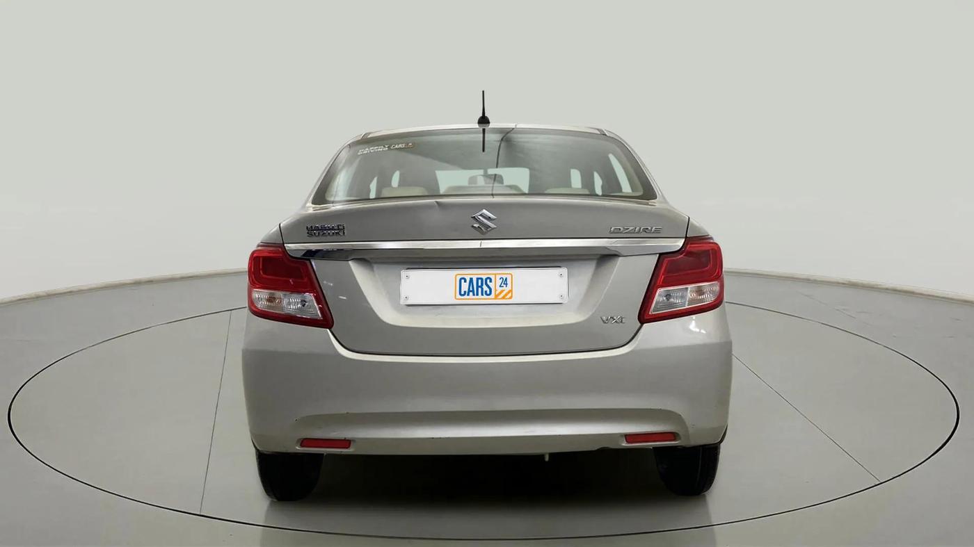 2017 Maruti Dzire VXI, Petrol, Manual, 13,305 km, Back/Rear