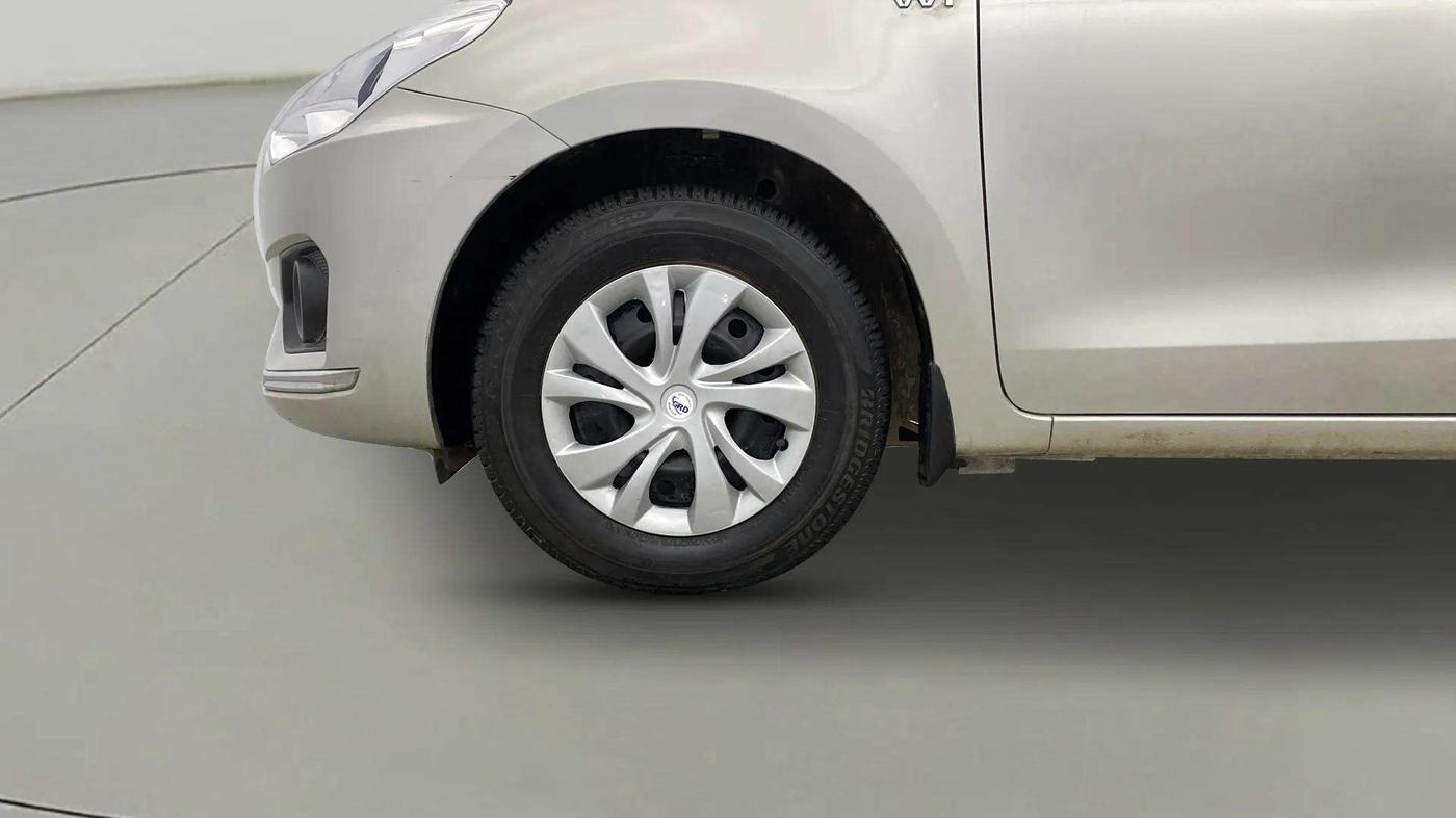 2017 Maruti Dzire VXI, Petrol, Manual, 13,305 km, Left Front Wheel