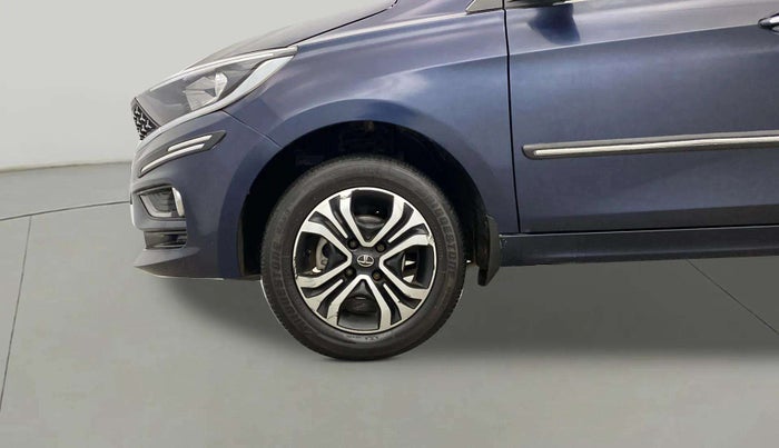 2022 Tata TIGOR XZ PLUS CNG, CNG, Manual, 38,785 km, Left Front Wheel