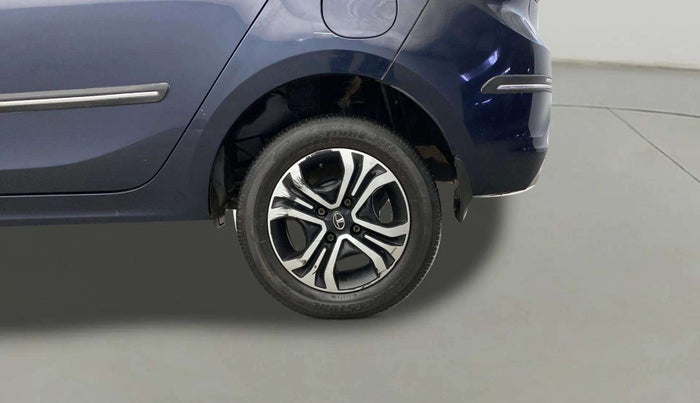 2022 Tata TIGOR XZ PLUS CNG, CNG, Manual, 38,785 km, Left Rear Wheel