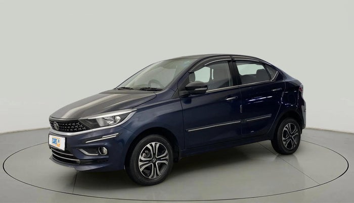 2022 Tata TIGOR XZ PLUS CNG, CNG, Manual, 38,785 km, Left Front Diagonal