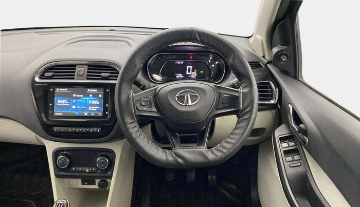 2022 Tata TIGOR XZ PLUS CNG, CNG, Manual, 38,785 km, Steering Wheel Close Up