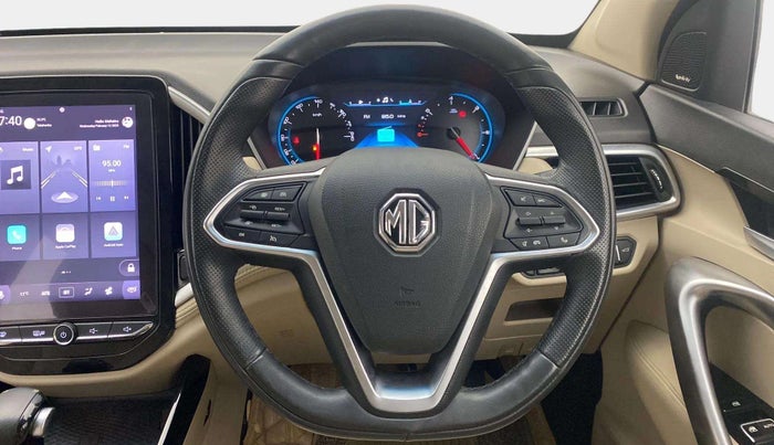 2021 MG HECTOR SHARP 1.5 DCT PETROL, Petrol, Automatic, 24,769 km, Steering Wheel Close Up