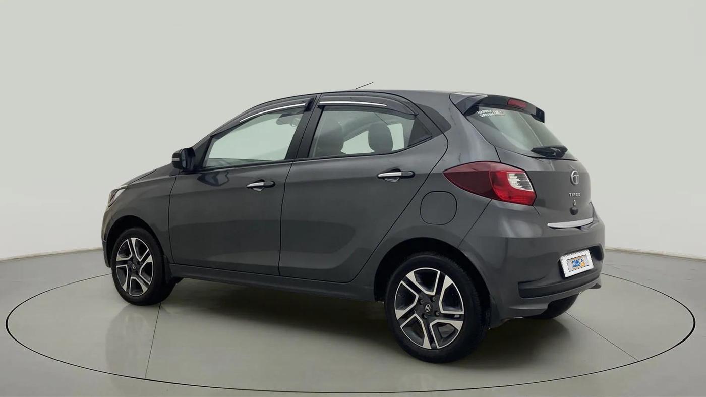 2024 Tata Tiago XZA PLUS PETROL, Petrol, Automatic, 6,629 km, Left Back Diagonal