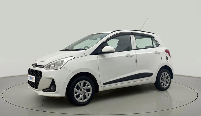 2019 Hyundai Grand i10 SPORTZ 1.2 KAPPA VTVT, Petrol, Manual, 4,093 km, Left Front Diagonal