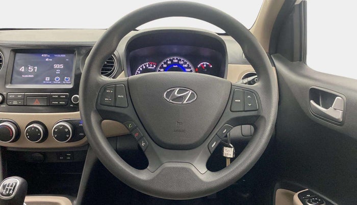 2019 Hyundai Grand i10 SPORTZ 1.2 KAPPA VTVT, Petrol, Manual, 4,093 km, Steering Wheel Close Up