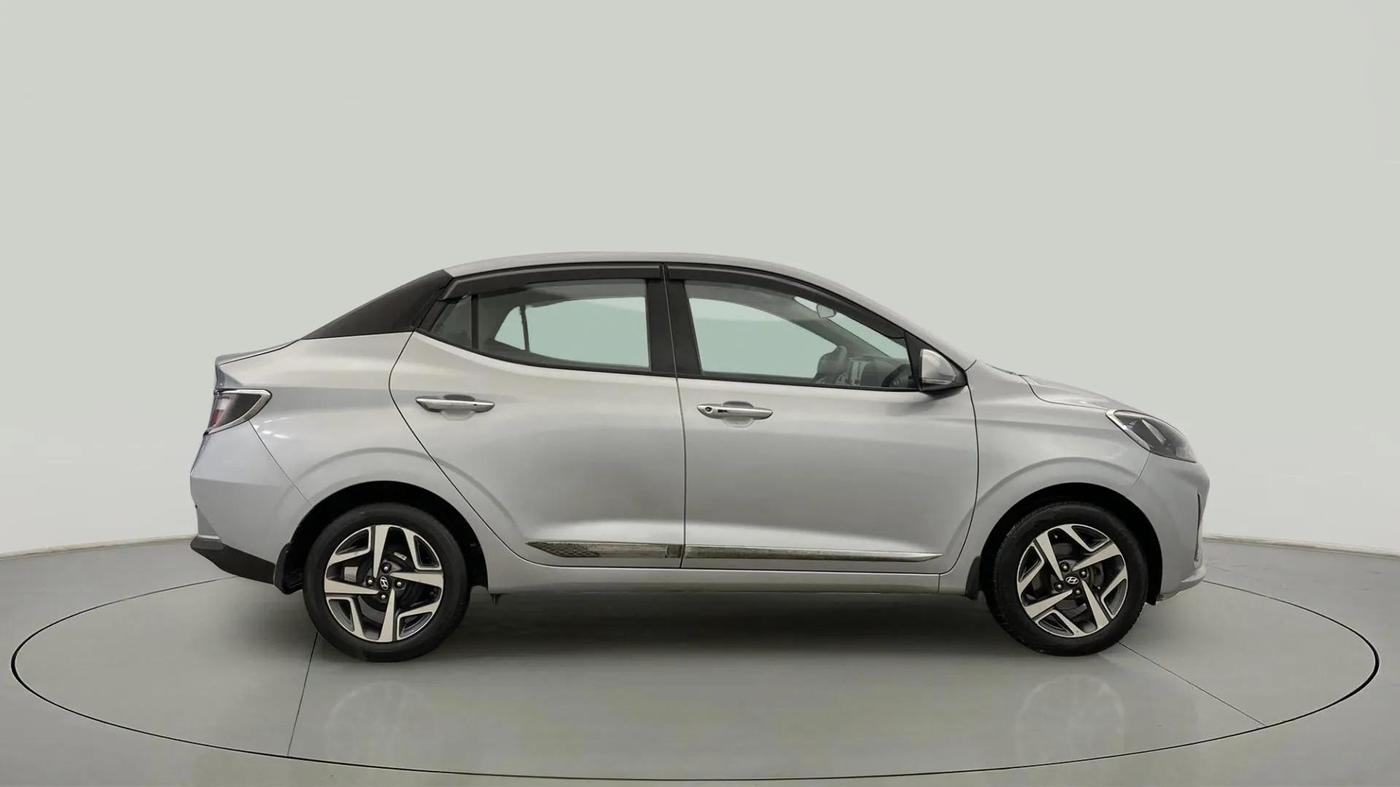 2020 Hyundai AURA SX 1.2, Petrol, Manual, 50,564 km, Right Side View