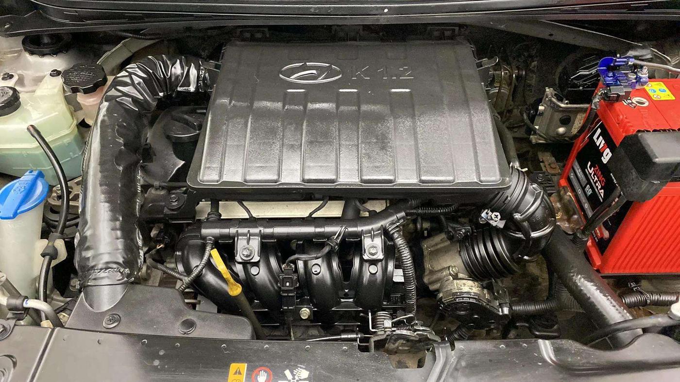 2020 Hyundai AURA SX 1.2, Petrol, Manual, 50,564 km, Engine View