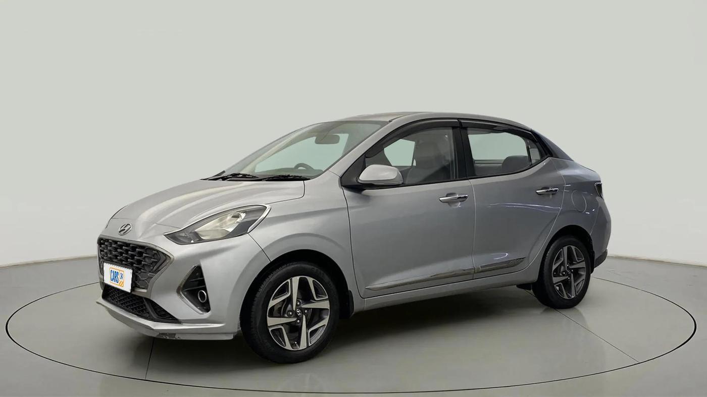 2020 Hyundai AURA SX 1.2, Petrol, Manual, 50,564 km, Left Front Diagonal