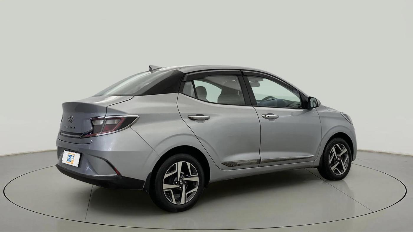 2020 Hyundai AURA SX 1.2, Petrol, Manual, 50,564 km, Right Back Diagonal