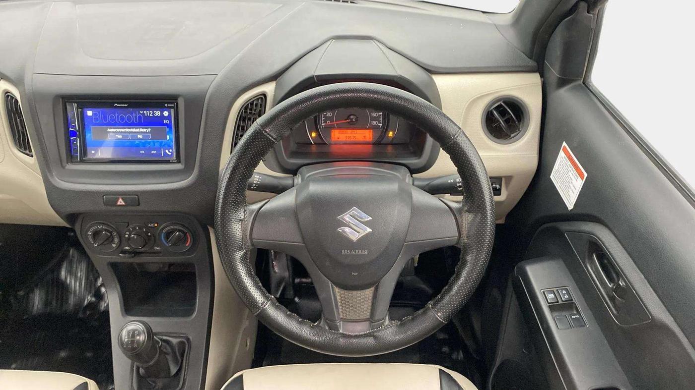 2021 Maruti New Wagon-R LXI CNG 1.0, CNG, Manual, 33,576 km, Steering Wheel Close Up