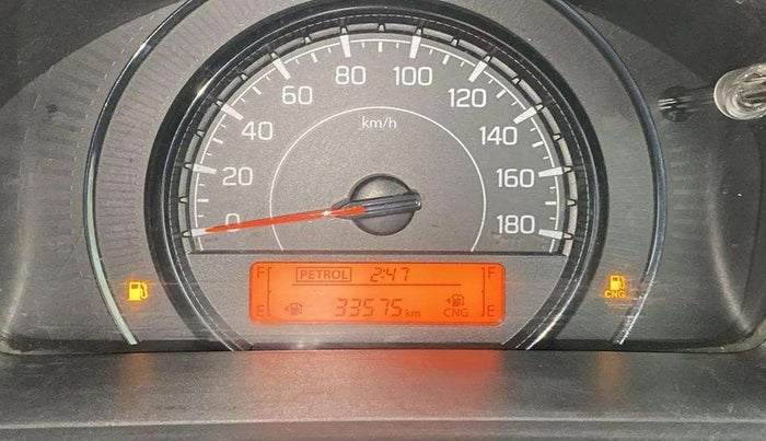 2021 Maruti New Wagon-R LXI CNG 1.0, CNG, Manual, 33,576 km, Odometer Image