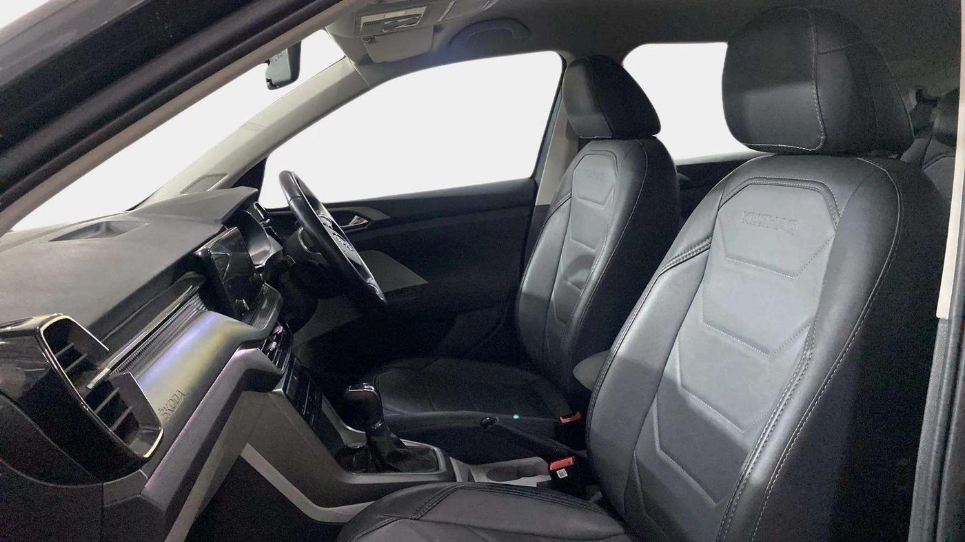 2022 Skoda KUSHAQ AMBITION 1.0L TSI AT, Petrol, Automatic, 17,566 km, Right Side Front Door Cabin