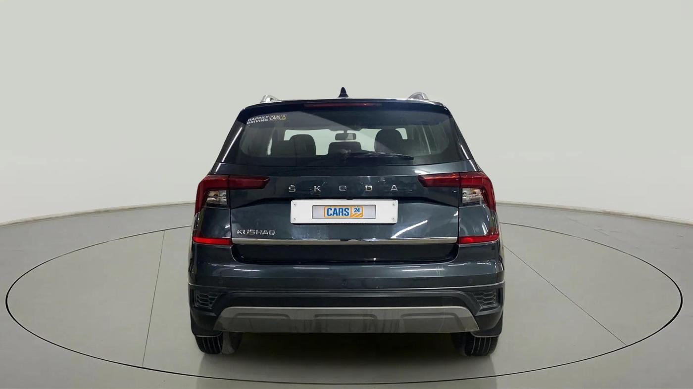 2022 Skoda KUSHAQ AMBITION 1.0L TSI AT, Petrol, Automatic, 17,566 km, Back/Rear