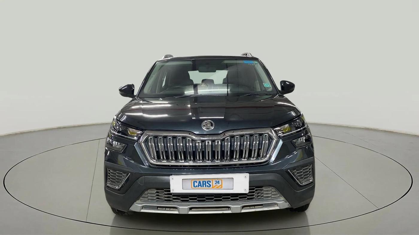 2022 Skoda KUSHAQ AMBITION 1.0L TSI AT, Petrol, Automatic, 17,566 km, Front