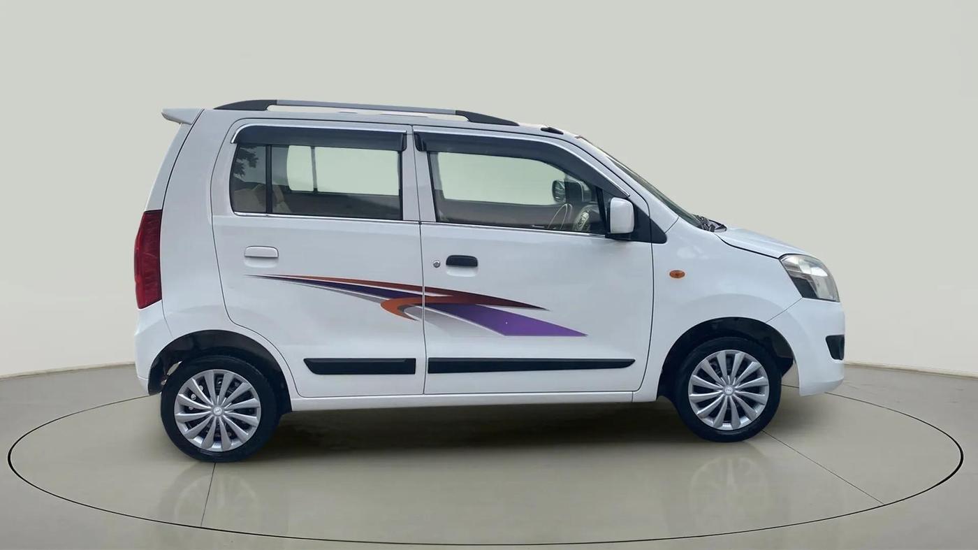 2018 Maruti Wagon R 1.0 VXI, Petrol, Manual, 54,775 km, Right Side View