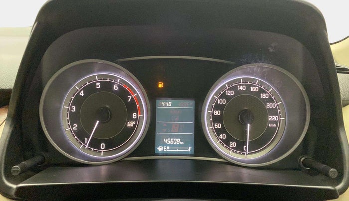 2017 Maruti Dzire VXI, Petrol, Manual, 45,613 km, Odometer Image