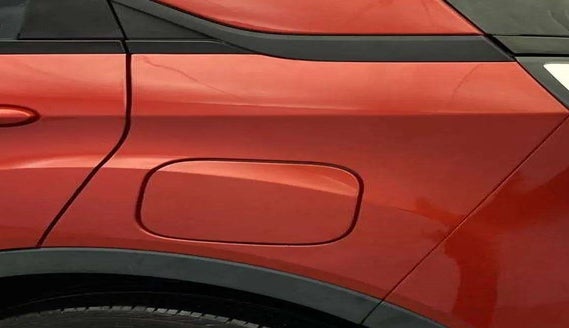 2019 Tata NEXON XZ PLUS PETROL, Petrol, Manual, 11,783 km, Left quarter panel - Slightly dented