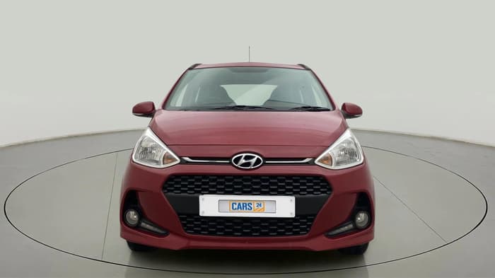2017 Hyundai Grand i10 SPORTZ AT 1.2 KAPPA VTVT, Petrol, Automatic, 9,096 km, Front