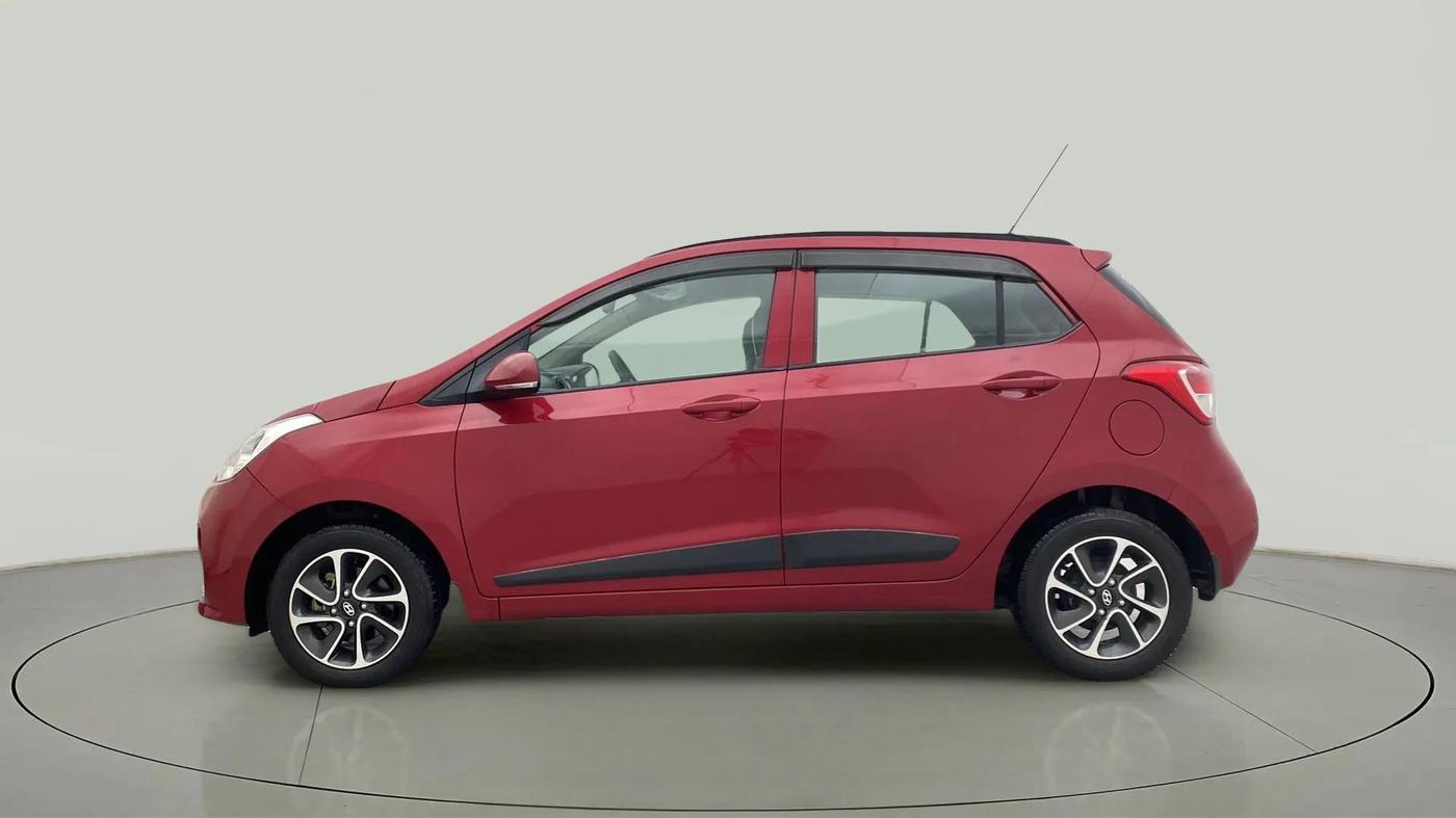 2017 Hyundai Grand i10 SPORTZ AT 1.2 KAPPA VTVT, Petrol, Automatic, 9,096 km, Left Side