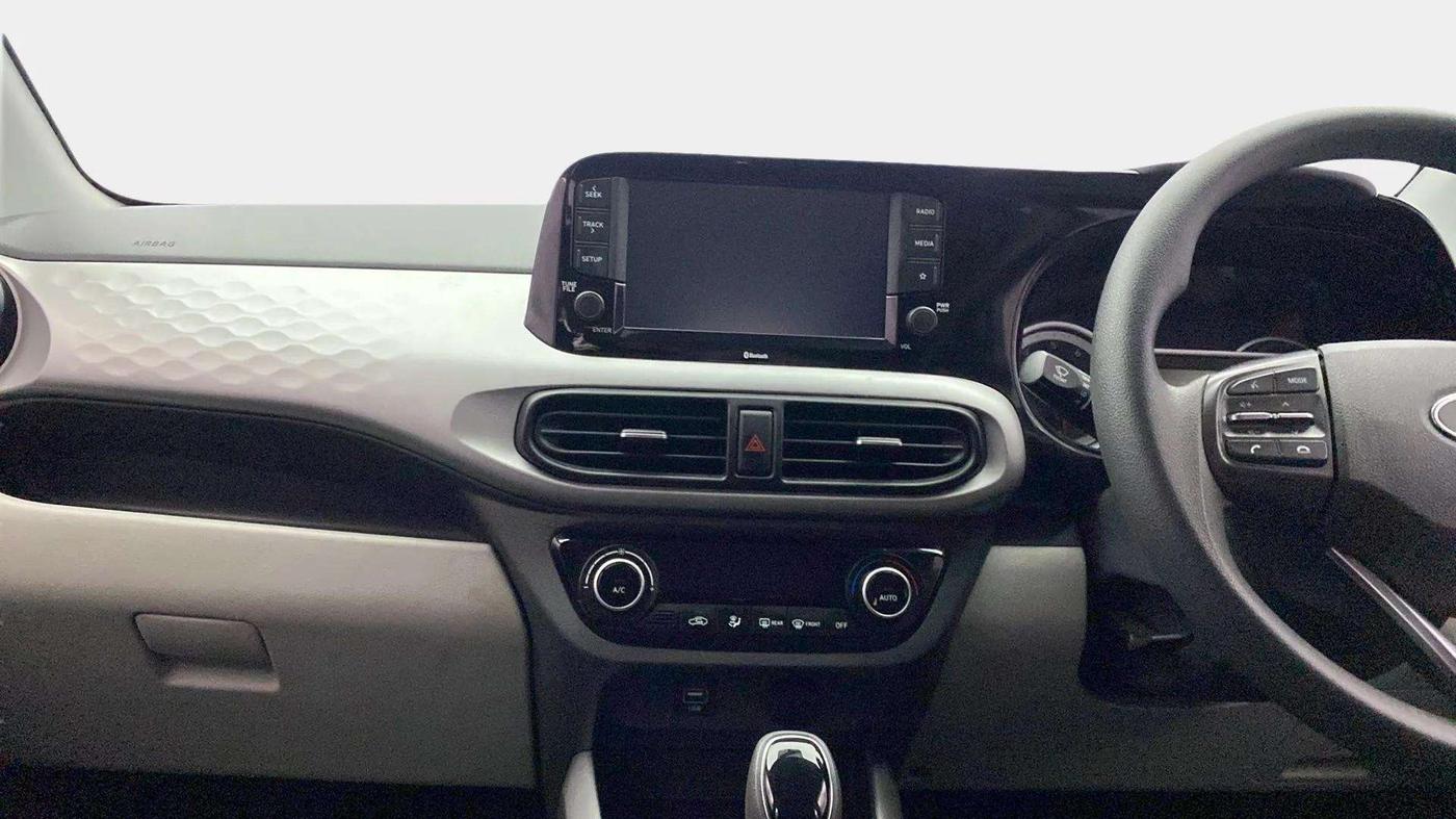 2021 Hyundai GRAND I10 NIOS SPORTZ AMT 1.2 KAPPA VTVT, CNG, Automatic, 28,054 km, Air Conditioner