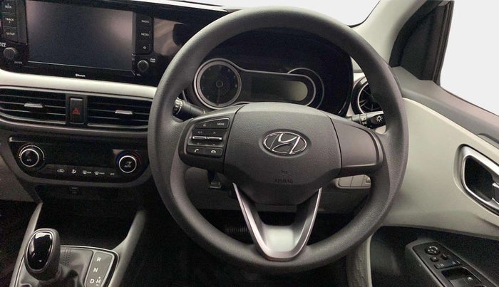 2021 Hyundai GRAND I10 NIOS SPORTZ AMT 1.2 KAPPA VTVT, Petrol, Automatic, 28,054 km, Steering Wheel Close Up