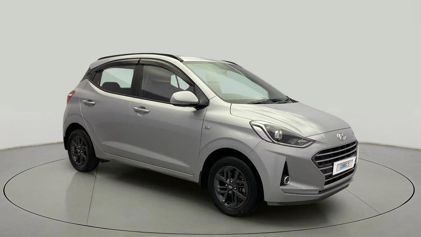 2021 Hyundai GRAND I10 NIOS SPORTZ AMT 1.2 KAPPA VTVT, CNG, Automatic, 28,054 km, SRP