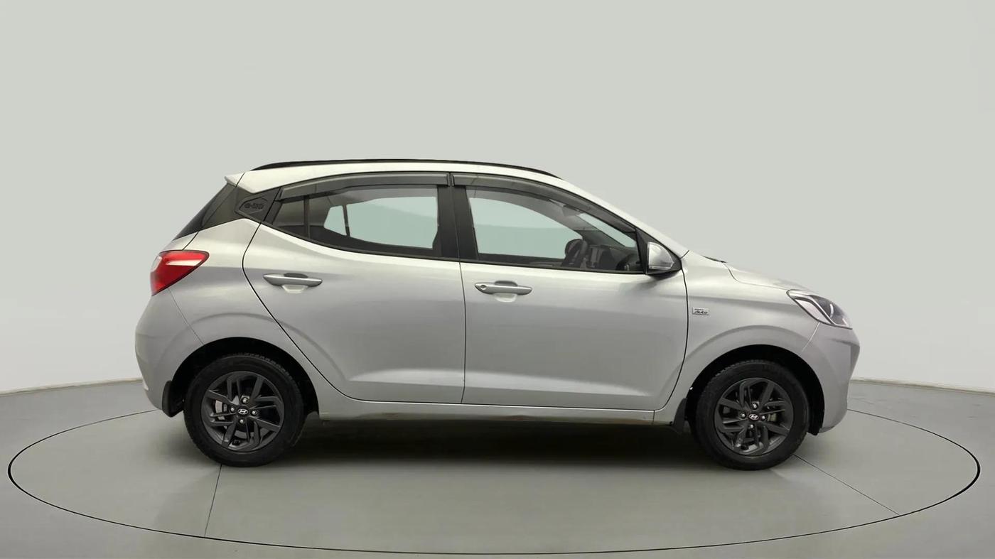 2021 Hyundai GRAND I10 NIOS SPORTZ AMT 1.2 KAPPA VTVT, CNG, Automatic, 28,054 km, Right Side View