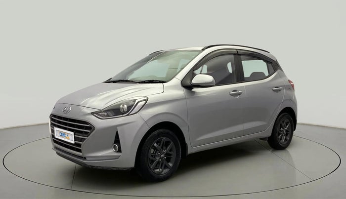 2021 Hyundai GRAND I10 NIOS SPORTZ AMT 1.2 KAPPA VTVT, Petrol, Automatic, 28,054 km, Left Front Diagonal