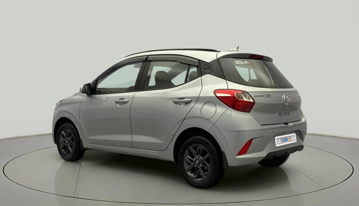 2021 Hyundai GRAND I10 NIOS SPORTZ AMT 1.2 KAPPA VTVT, Petrol, Automatic, 28,054 km, Left Back Diagonal