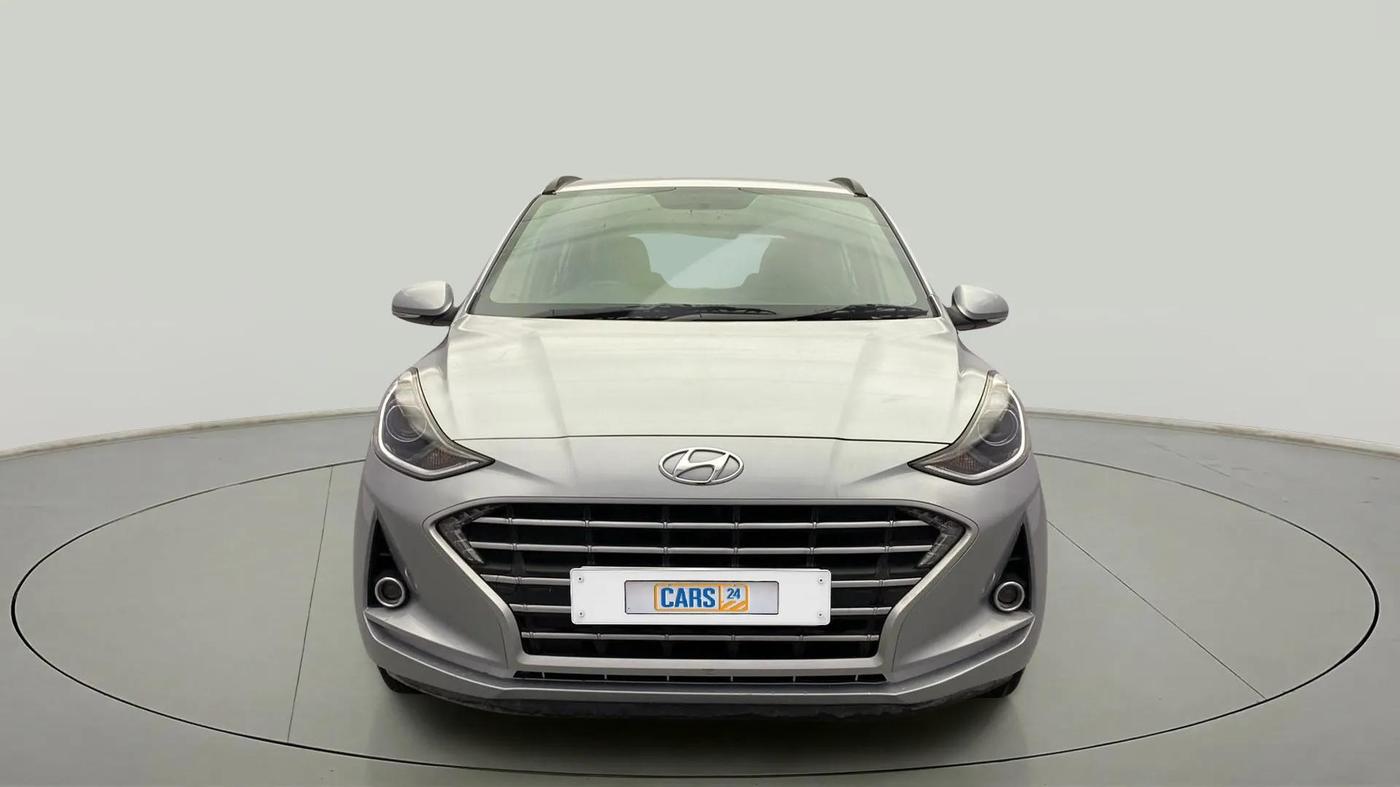 2021 Hyundai GRAND I10 NIOS SPORTZ AMT 1.2 KAPPA VTVT, CNG, Automatic, 28,054 km, Front