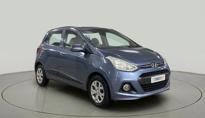 2014 Hyundai Grand i10 SPORTZ 1.2 KAPPA VTVT, Petrol, Manual, 77,671 km, Right Front Diagonal