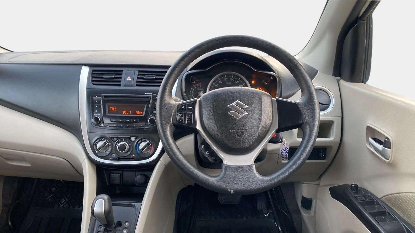 2017 Maruti Celerio ZXI AMT, Petrol, Automatic, 30,440 km, Steering Wheel Close Up