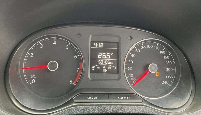 2019 Volkswagen Polo TRENDLINE 1.0L, Petrol, Manual, 59,183 km, Odometer Image