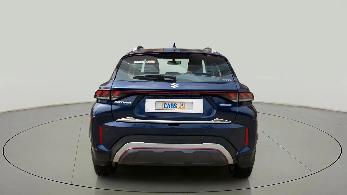 2023 Maruti FRONX ALPHA 1.0L TURBO 6 AT, Petrol, Automatic, 2,848 km, Back/Rear