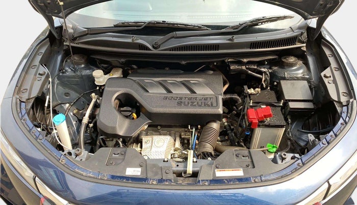 2023 Maruti FRONX ALPHA 1.0L TURBO 6 AT, Petrol, Automatic, 2,703 km, Open Bonet